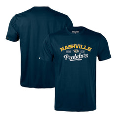 Nashville Predators Levelwear Richmond Ice Wall T-Shirt - Navy - NHL