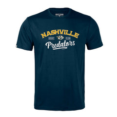 Nashville Predators Levelwear Richmond Ice Wall T-Shirt - Navy - NHL