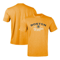 Boston Bruins Levelwear Richmond Ice Wall T-Shirt - Gold - NHL