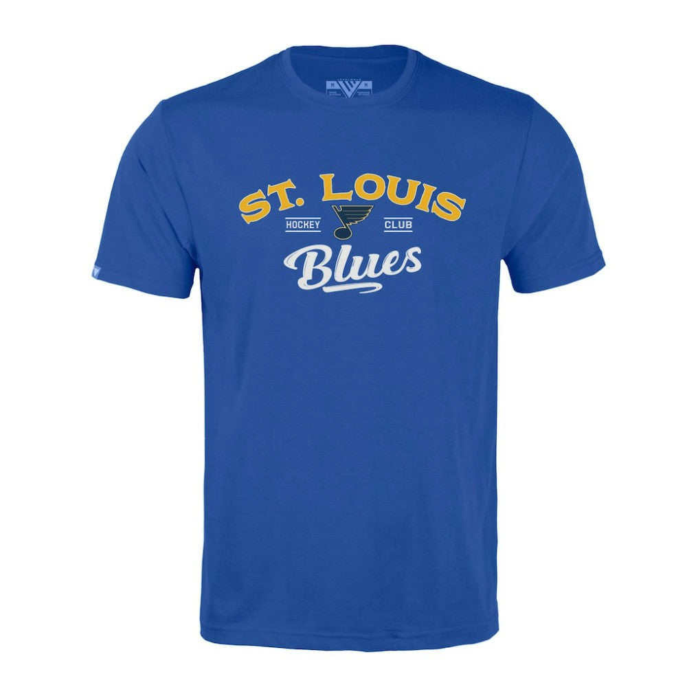 St. Louis Blues Levelwear Richmond Ice Wall T-Shirt - Blue - NHL