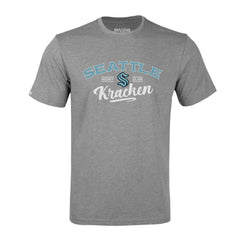 Seattle Kraken Levelwear Richmond Ice Wall T-Shirt - Gray - NHL