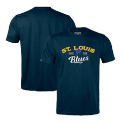 St. Louis Blues Levelwear Richmond Ice Wall T-Shirt - Navy - NHL