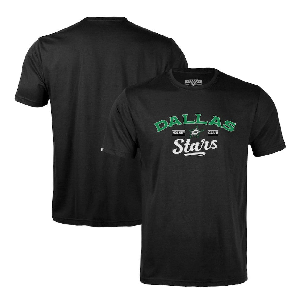 Dallas Stars Levelwear Richmond Ice Wall T-Shirt - Black - NHL