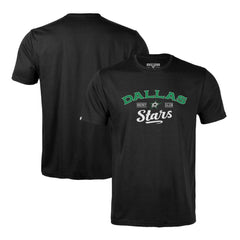 Dallas Stars Levelwear Richmond Ice Wall T-Shirt - Black - NHL