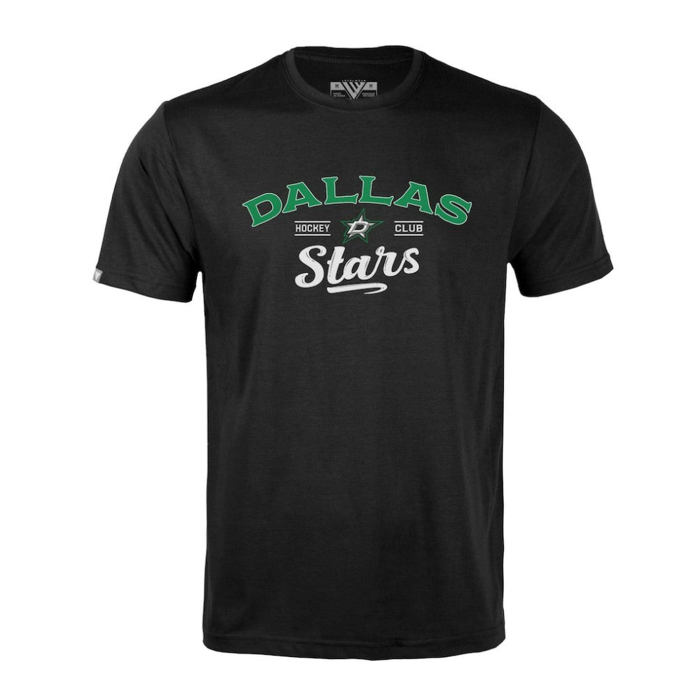 Dallas Stars Levelwear Richmond Ice Wall T-Shirt - Black - NHL