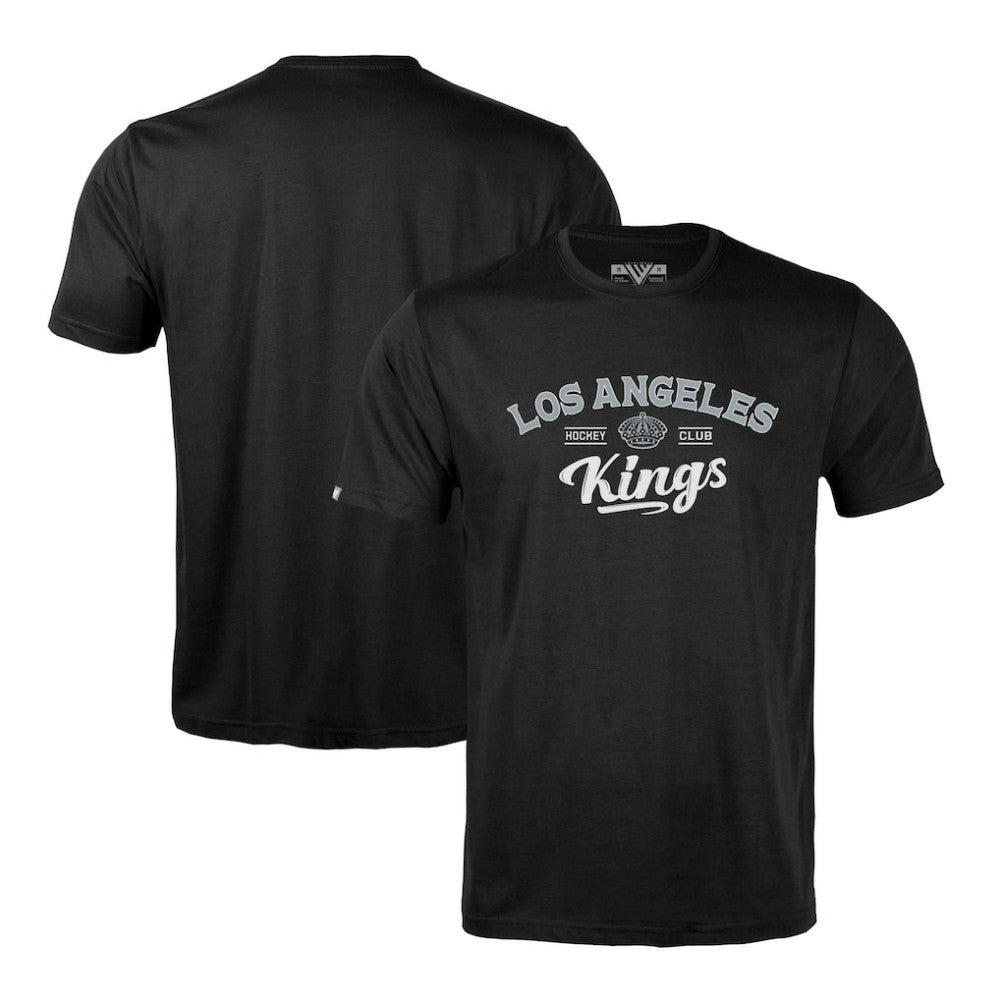 Los Angeles Kings Levelwear Richmond Ice Wall T-Shirt - Black - NHL