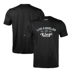 Los Angeles Kings Levelwear Richmond Ice Wall T-Shirt - Black - NHL