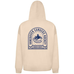 Vancouver Canucks Levelwear Uphill Stained Glass Full-Zip Hoodie Jacket - Khaki - NHL