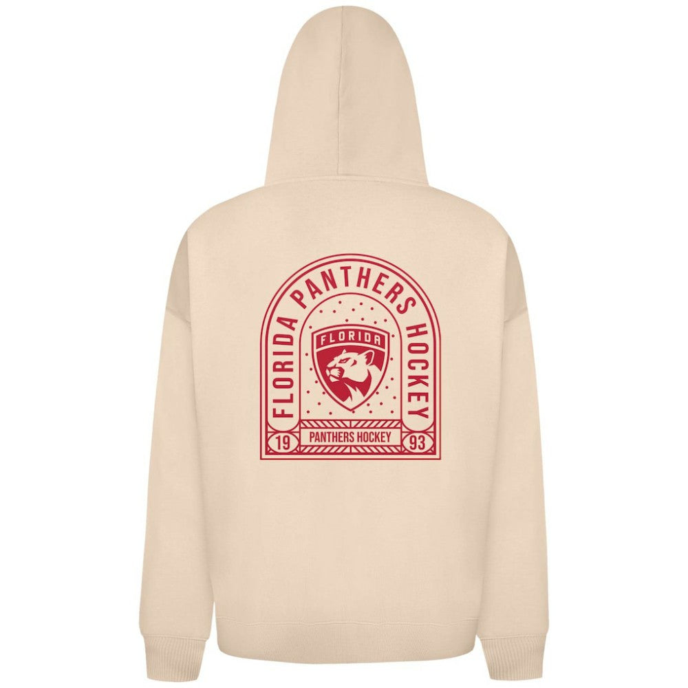 Florida Panthers Levelwear Uphill Stained Glass Full-Zip Hoodie Jacket - Khaki - NHL