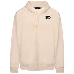 Philadelphia Flyers Levelwear Uphill Stained Glass Full-Zip Hoodie Jacket - Khaki - NHL