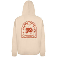 Philadelphia Flyers Levelwear Uphill Stained Glass Full-Zip Hoodie Jacket - Khaki - NHL