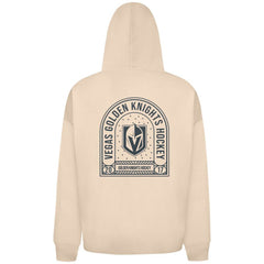 Vegas Golden Knights Levelwear Uphill Stained Glass Full-Zip Hoodie Jacket - Khaki - NHL