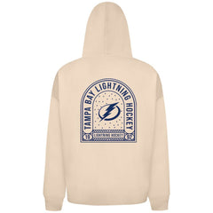 Tampa Bay Lightning Levelwear Uphill Stained Glass Full-Zip Hoodie Jacket - Khaki - NHL