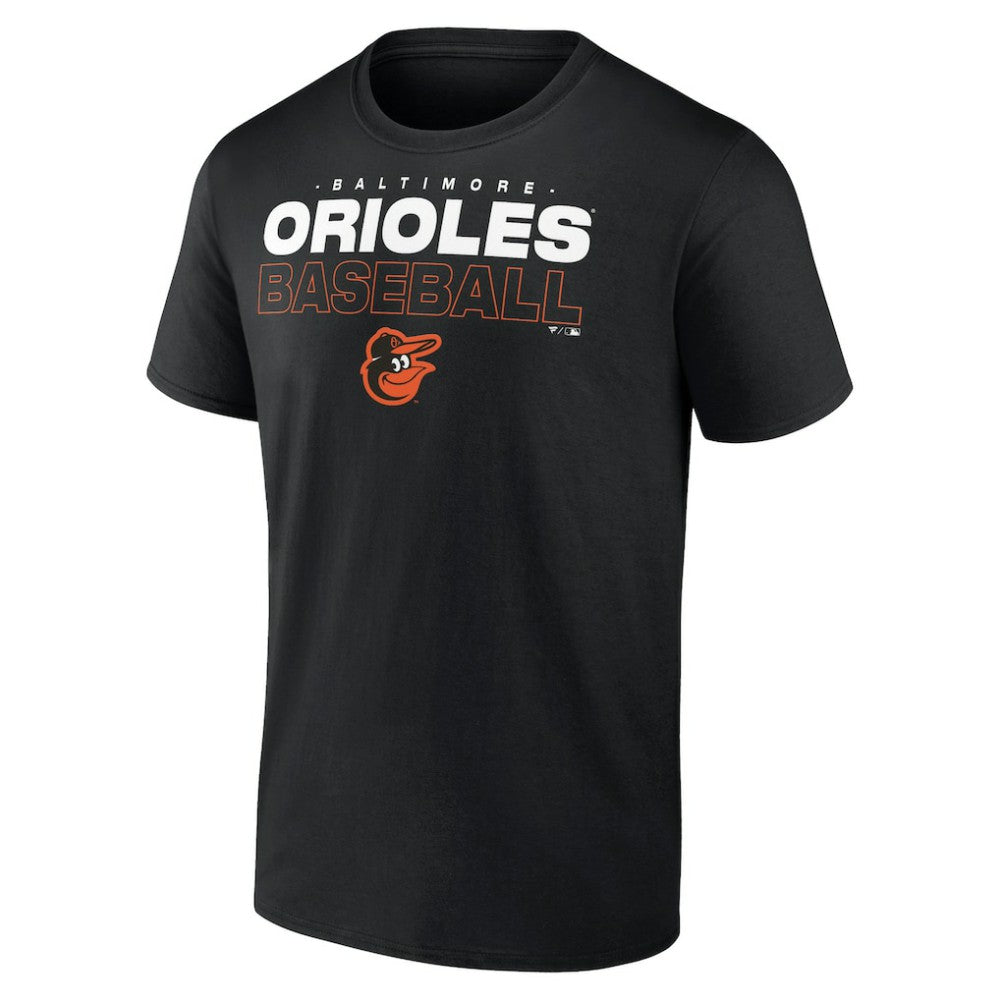 Baltimore Orioles Stacked Baseball T-Shirt - MLB
