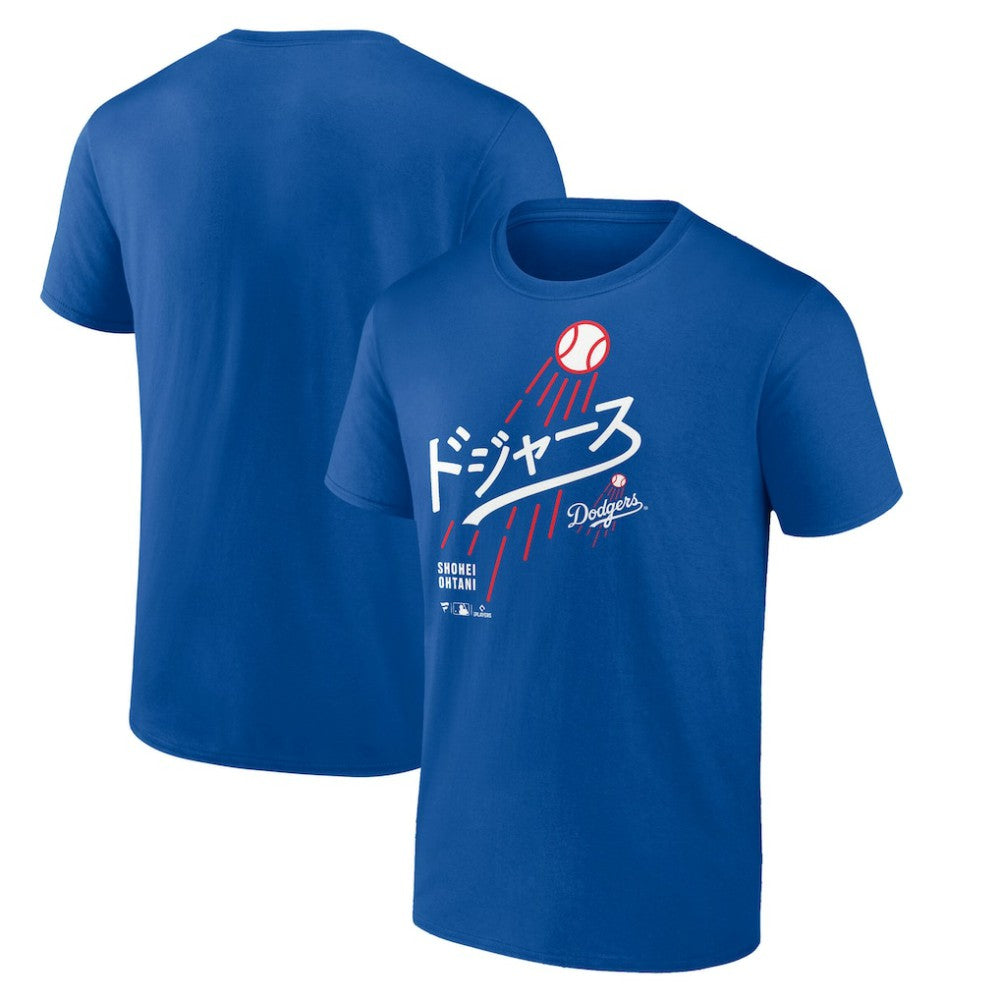 Shohei Ohtani Los Angeles Dodgers Japanese Letters T-Shirt - MLB