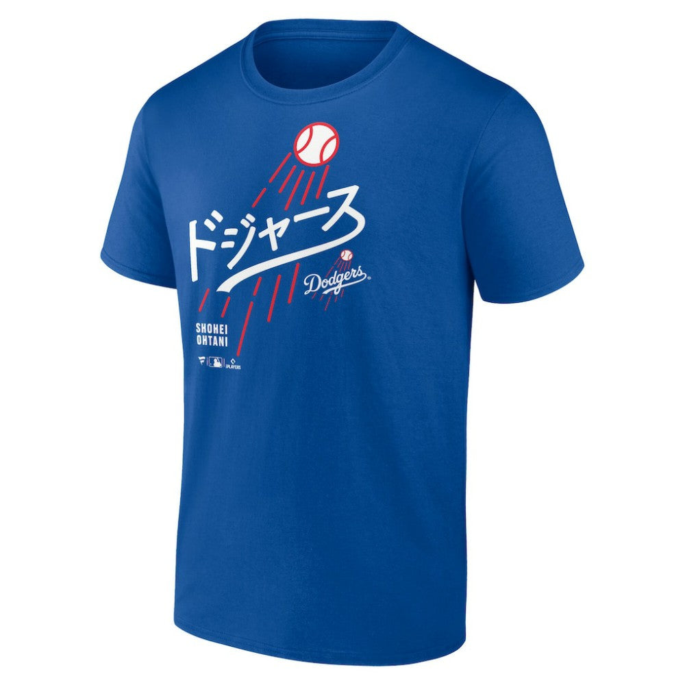 Shohei Ohtani Los Angeles Dodgers Japanese Letters T-Shirt - MLB