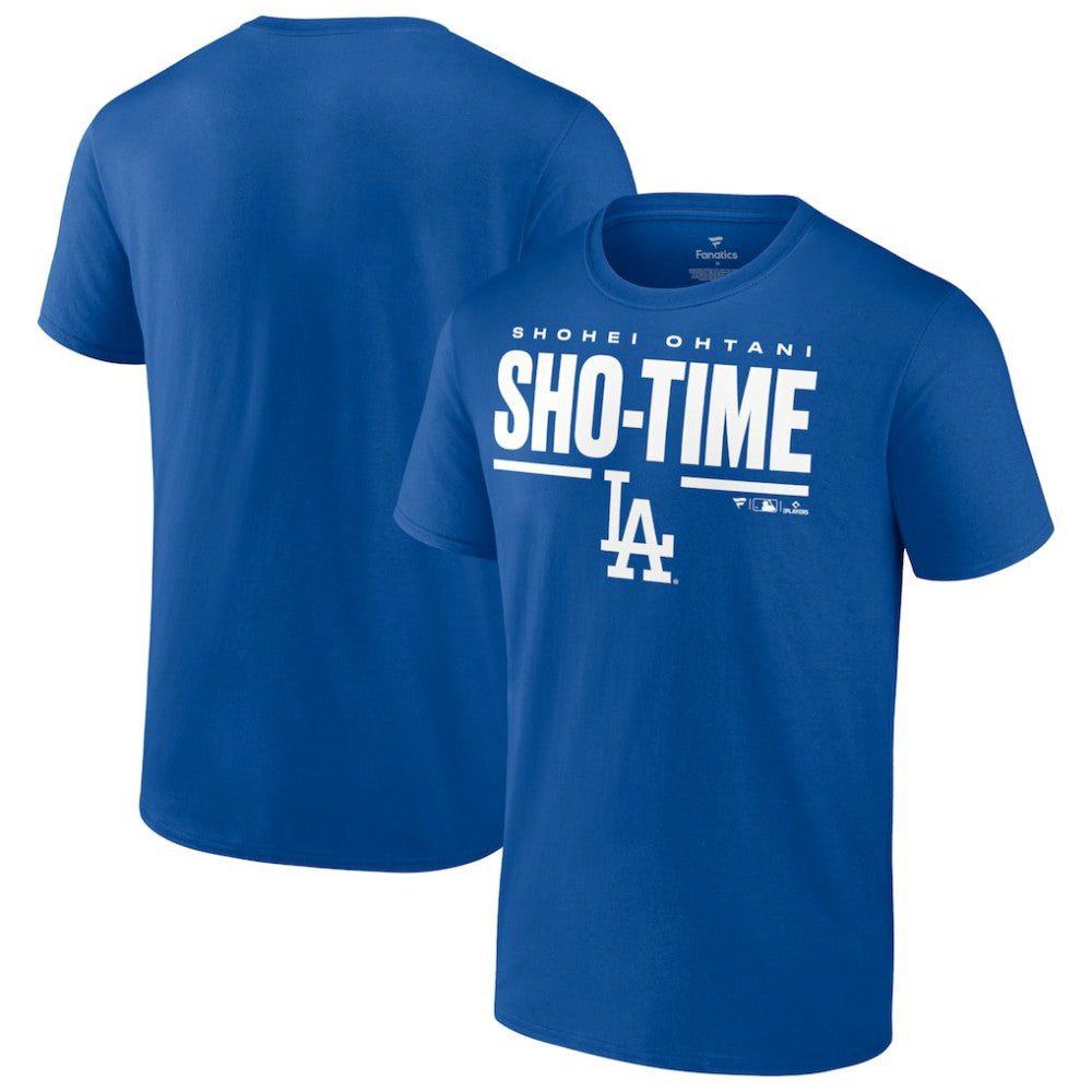 Shohei Ohtani Los Angeles Dodgers Sho-Time Horizontal T-Shirt - MLB