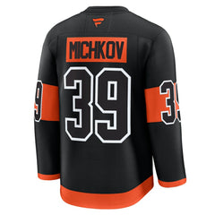 Matvei Michkov Philadelphia Flyers Fanatics Alternate Premium Jersey - Black - NHL