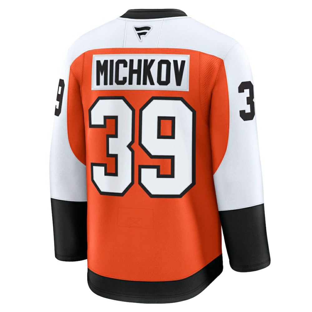 Matvei Michkov Philadelphia Flyers Fanatics Home Premium Jersey - Orange - NHL