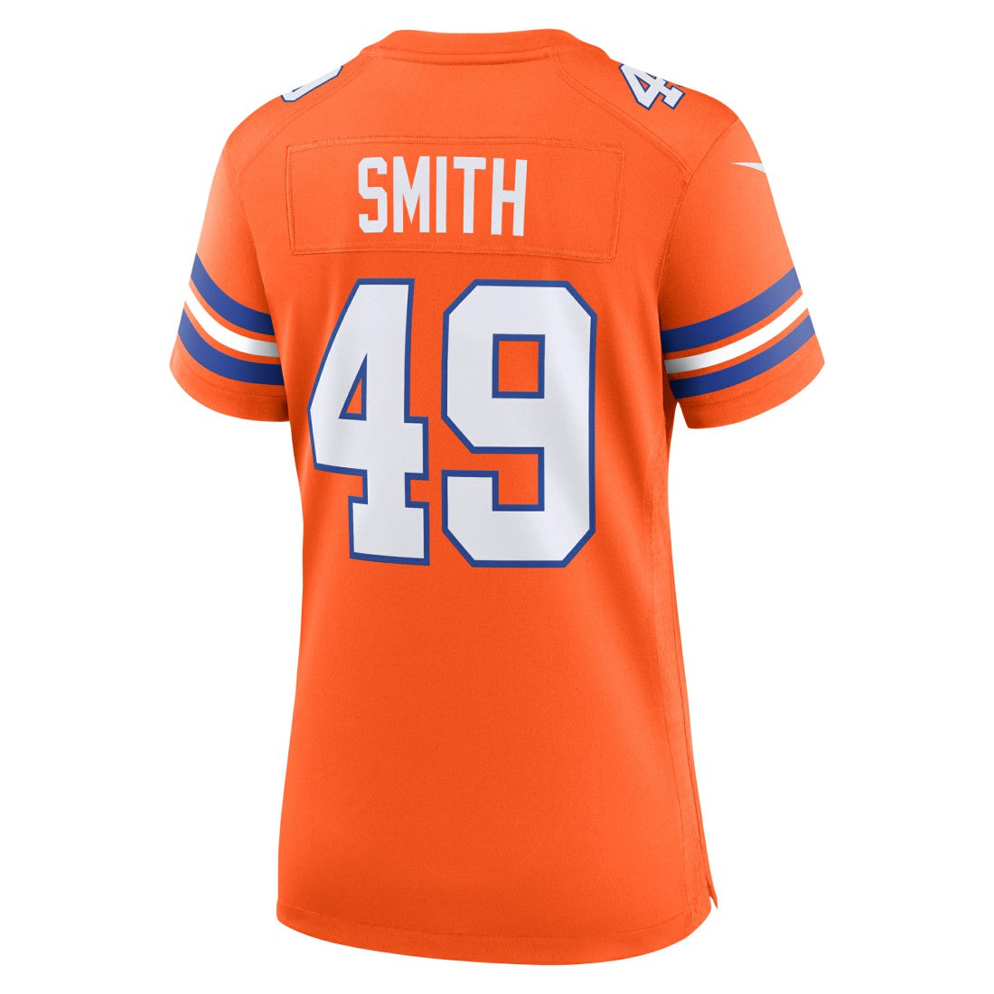 Dennis Smith Denver Broncos Women's Mile High Collection 1977 Throwback Retired Player Game Jersey Orange | Nike for Sale