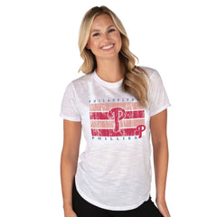 Philadelphia Phillies Concepts Sport Women's Infuse Knit Top - MLB