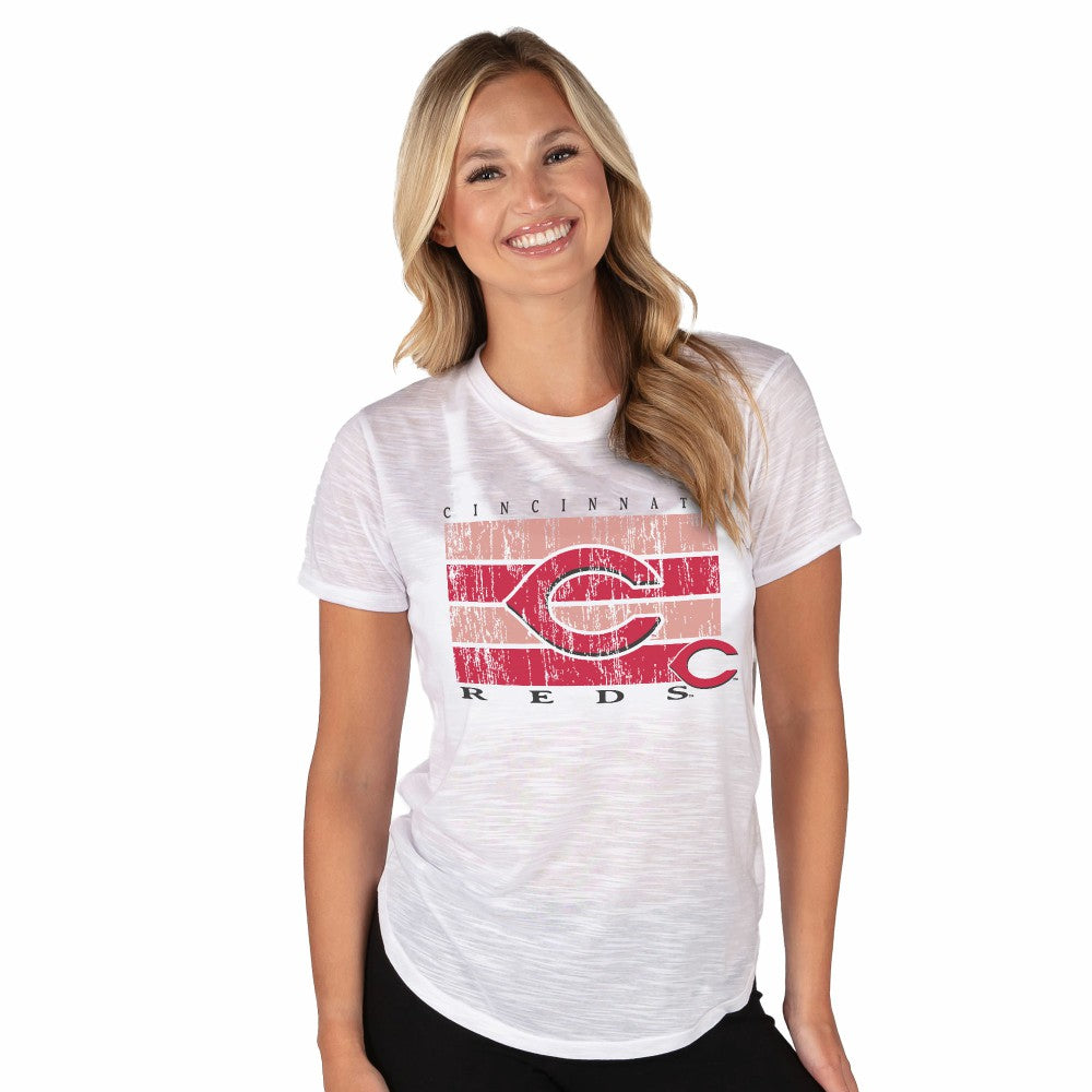 Cincinnati Reds Concepts Sport Women's Infuse Knit Top - MLB