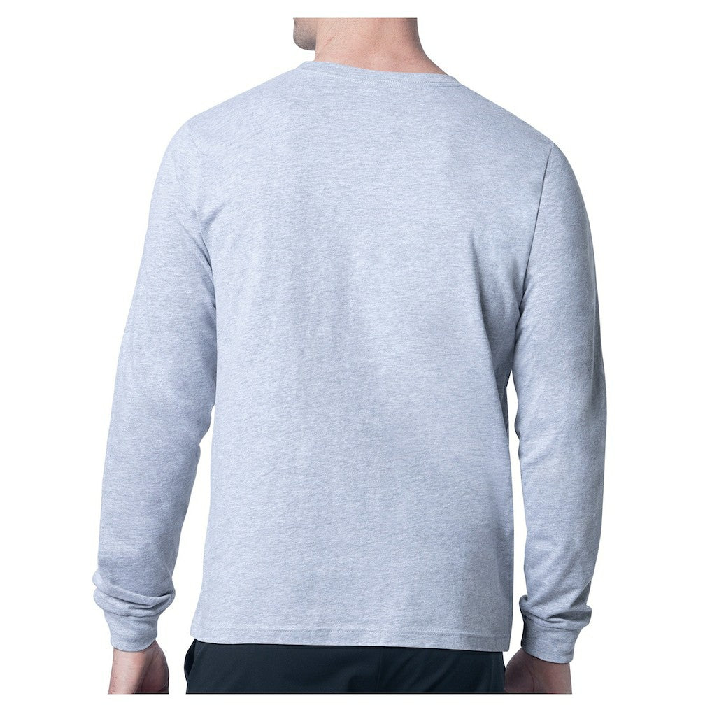 Pittsburgh Steelers Starter Player Grid Long Sleeve T-Shirt Heather Gray | NFL