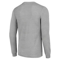 Pittsburgh Steelers Starter Player Grid Long Sleeve T-Shirt Heather Gray | NFL