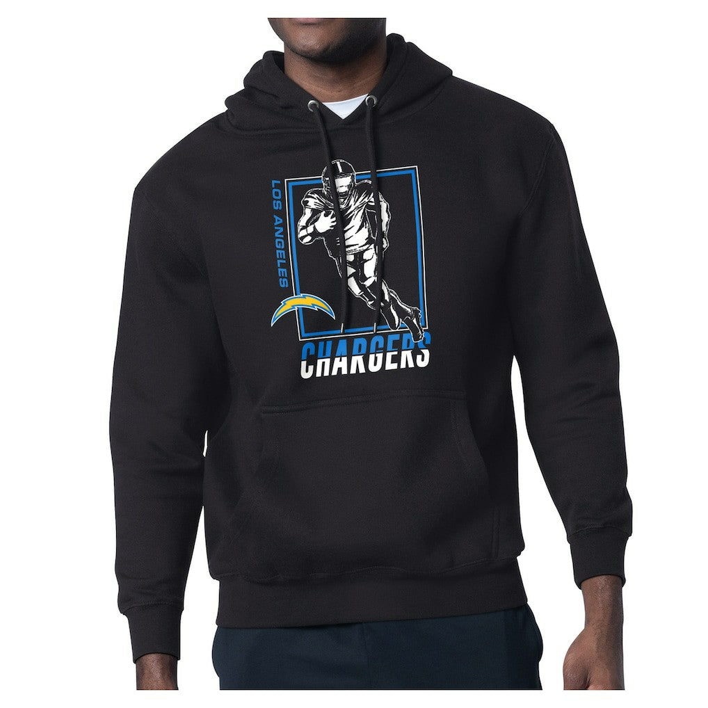 Los Angeles Chargers Starter Player Grid Pullover Hoodie Black | NFL