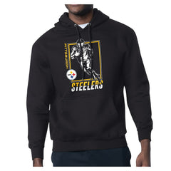 Pittsburgh Steelers Starter Player Grid Pullover Hoodie Black | NFL