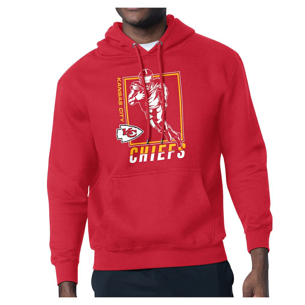 Kansas City Chiefs Starter Player Grid Pullover Hoodie Red | NFL