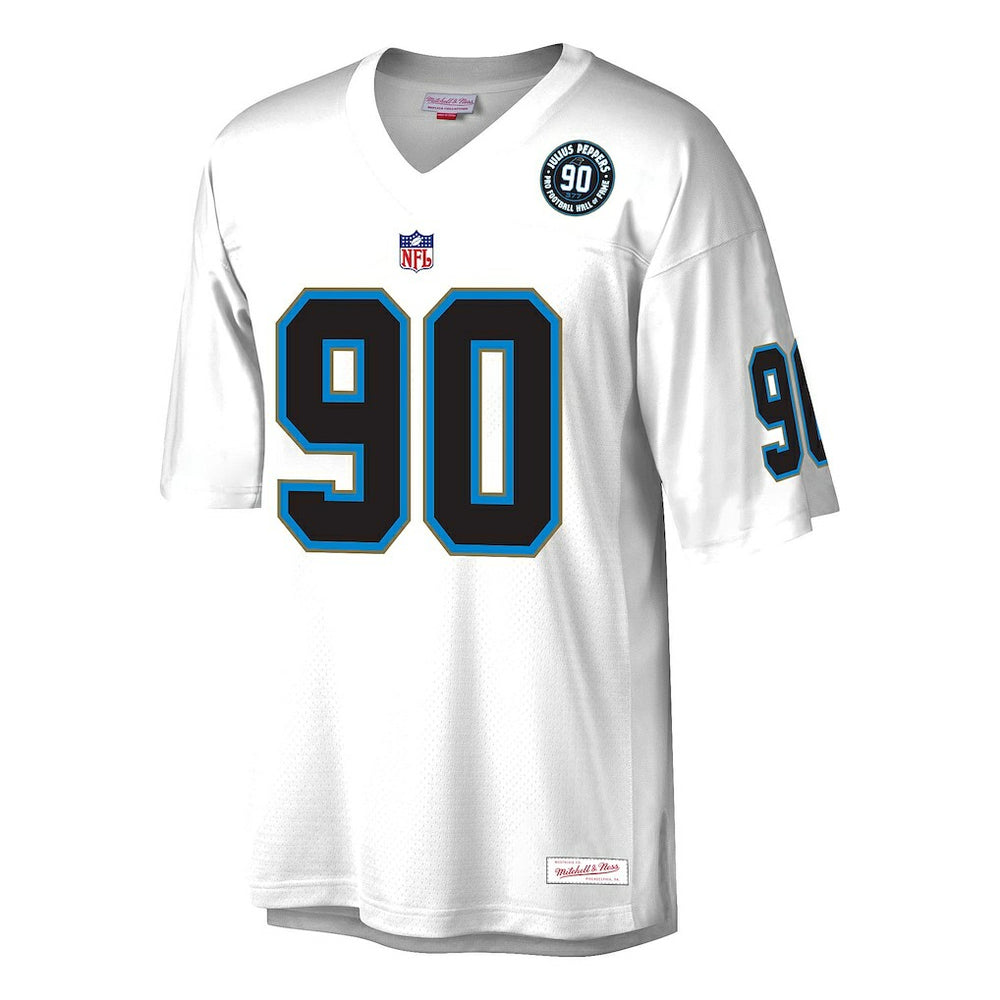Julius Peppers Carolina Panthers 2024 Hall of Fame Fashion Jersey – White | Mitchell & Ness