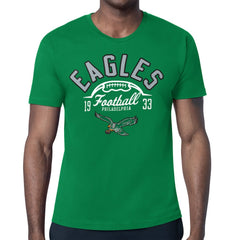 Philadelphia Eagles Starter Half Ball Retro Logo T-Shirt Kelly Green | NFL