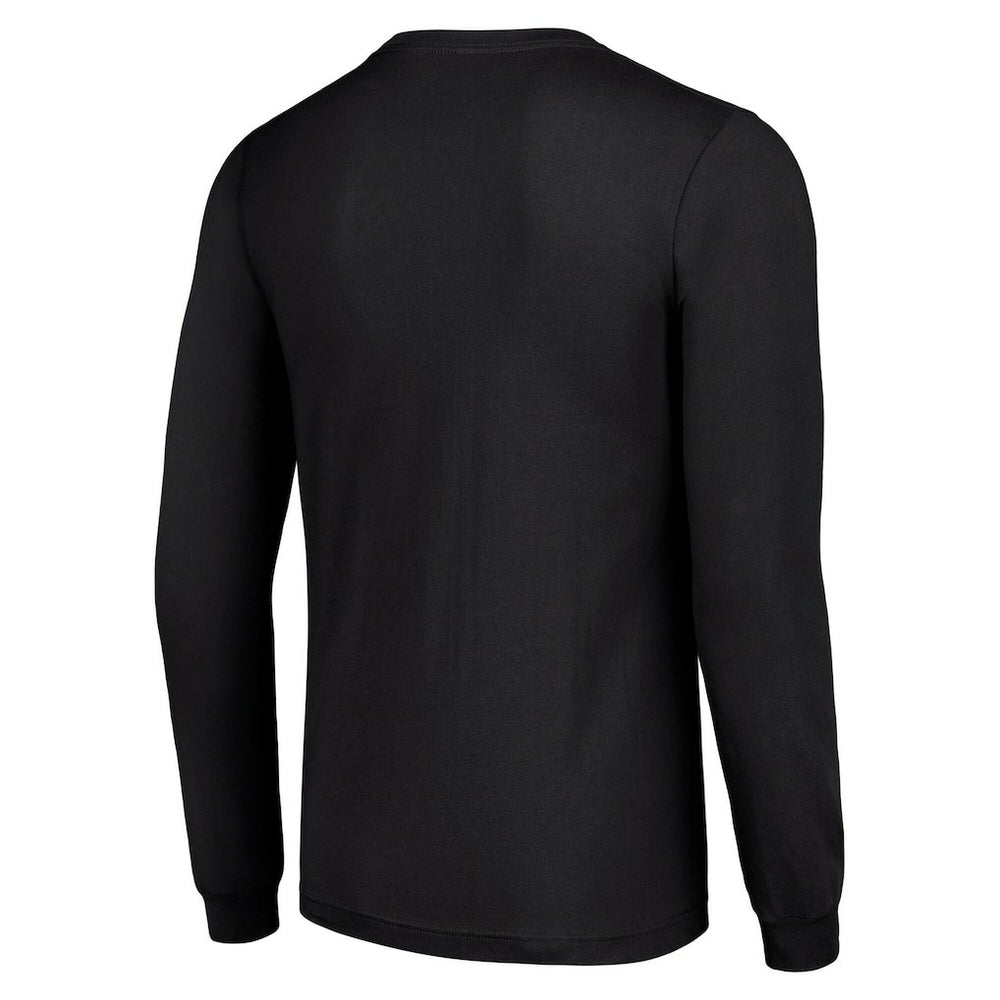 Pittsburgh Steelers Starter Team Name Graphic Long Sleeve T-Shirt Black | NFL