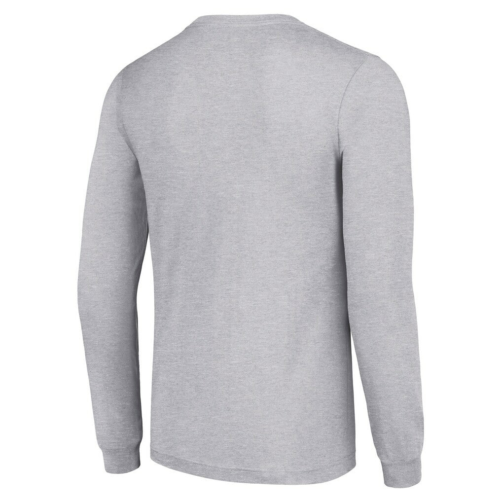 Green Bay Packers Starter Team Name Graphic Long Sleeve T-Shirt Heather Gray | NFL