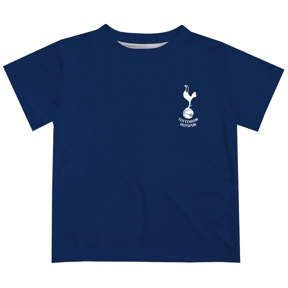 Tottenham Hotspur Vive La Fete Youth Impressions Artwork T-Shirt Navy - FIFA World CUP