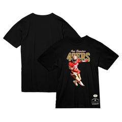 Jerry Rice San Francisco 49ers Sideline Retired Player T-Shirt Black | Mitchell & Ness