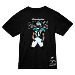 Brian Dawkins Philadelphia Eagles Sideline Retired Player T-Shirt Black | Mitchell & Ness