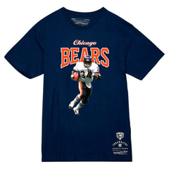 Walter Payton Chicago Bears Sideline Retired Player T-Shirt Navy | Mitchell & Ness