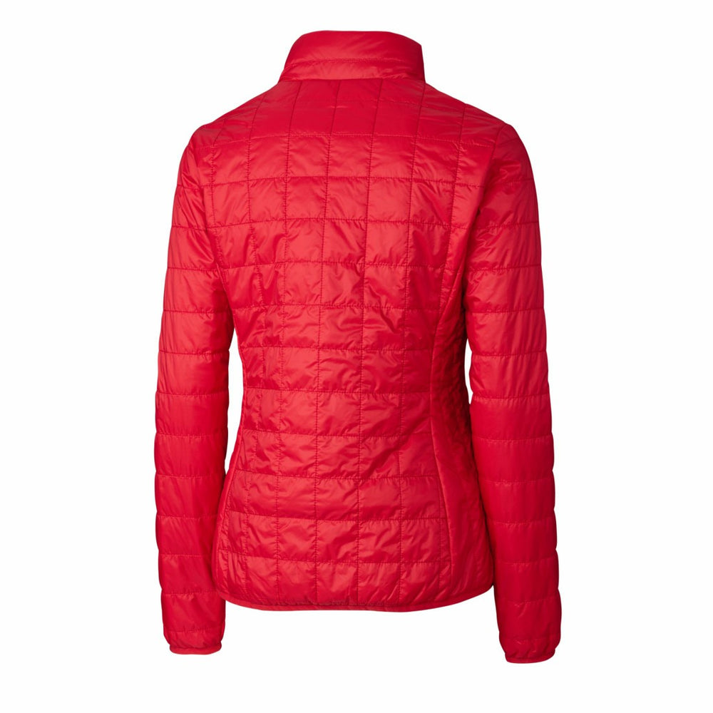 Tampa Bay Buccaneers Cutter & Buck Women's Rainier PrimaLoft Eco Insulated Full-Zip Puffer Jacket Red | NFL