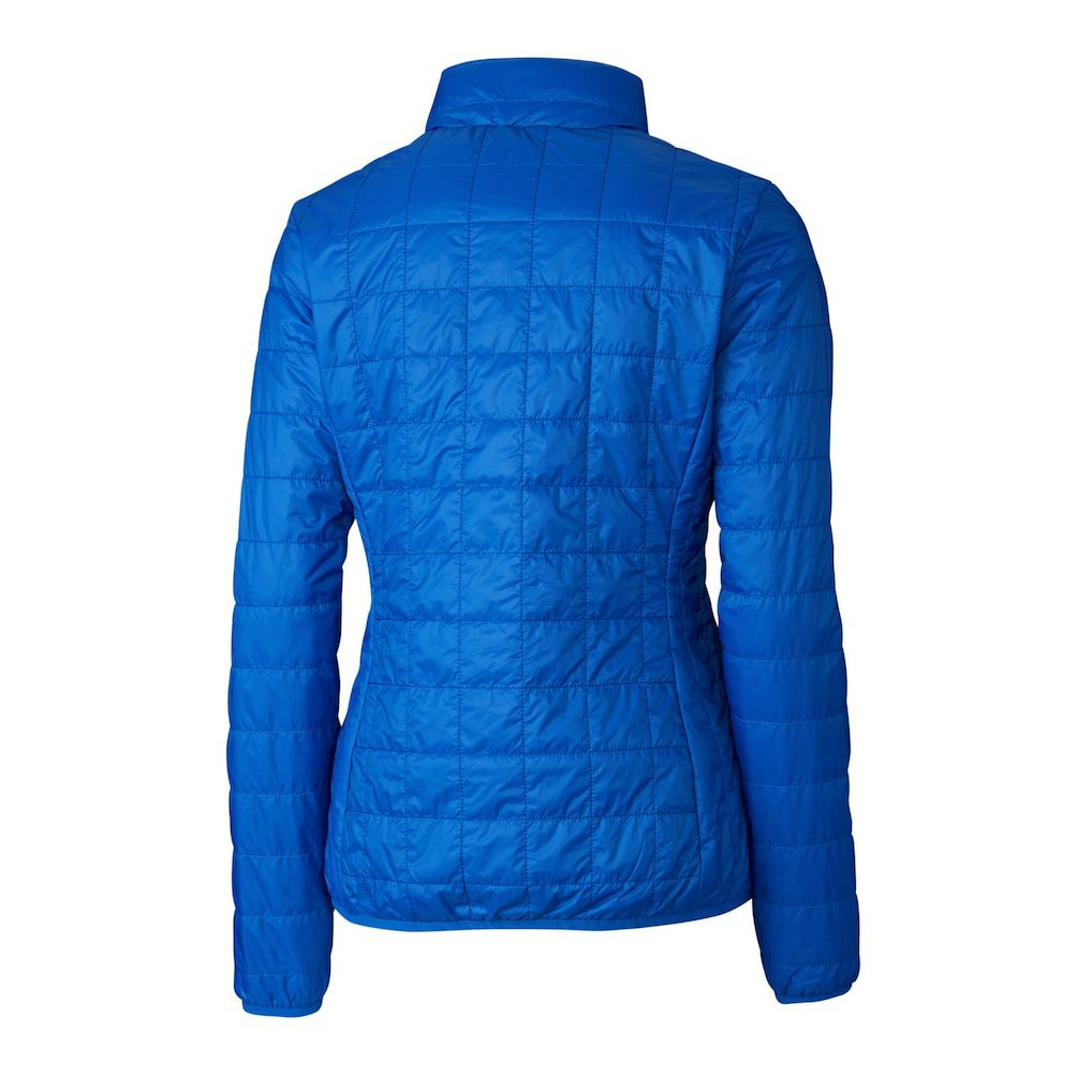 Buffalo Bills Cutter & Buck Women's Rainier PrimaLoft Eco Insulated Full-Zip Puffer Jacket Royal | NFL