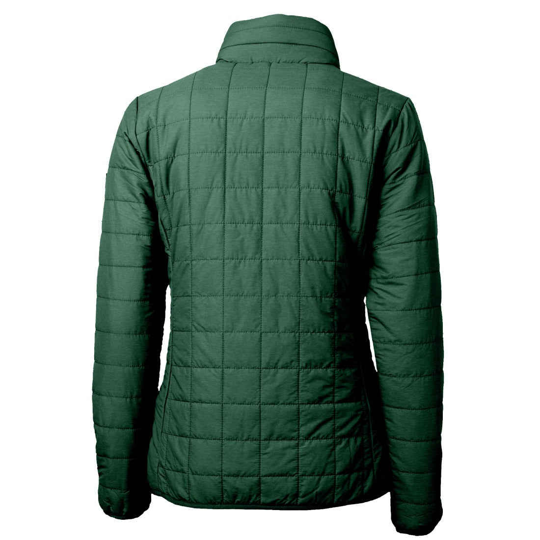 Green Bay Packers Cutter & Buck Women's Rainier PrimaLoft Eco Insulated Full-Zip Puffer Jacket Green | NFL