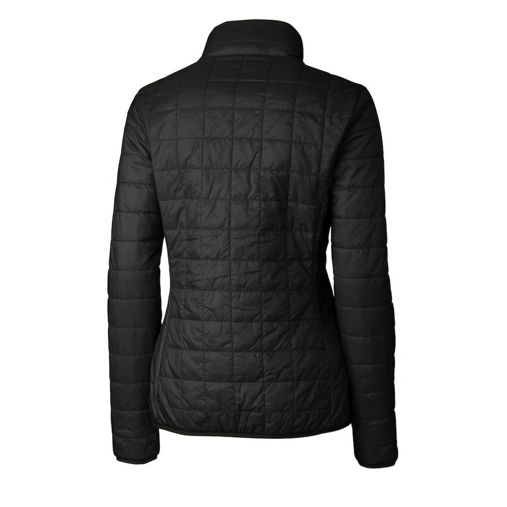 Kansas City Chiefs Cutter & Buck Women's Rainier PrimaLoft Eco Insulated Full-Zip Puffer Jacket Black | NFL
