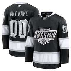 Los Angeles Kings Fanatics Home Premium Custom Jersey - Black - NHL