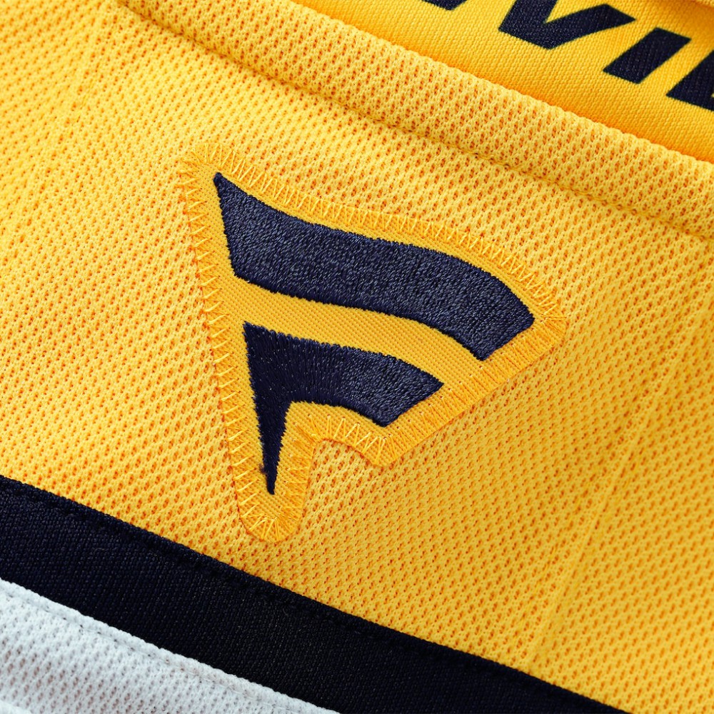 Nashville Predators Fanatics Away Premium Custom Jersey - White - NHL