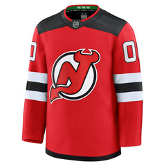 New Jersey Devils Fanatics Home Premium Custom Jersey - Red - NHL