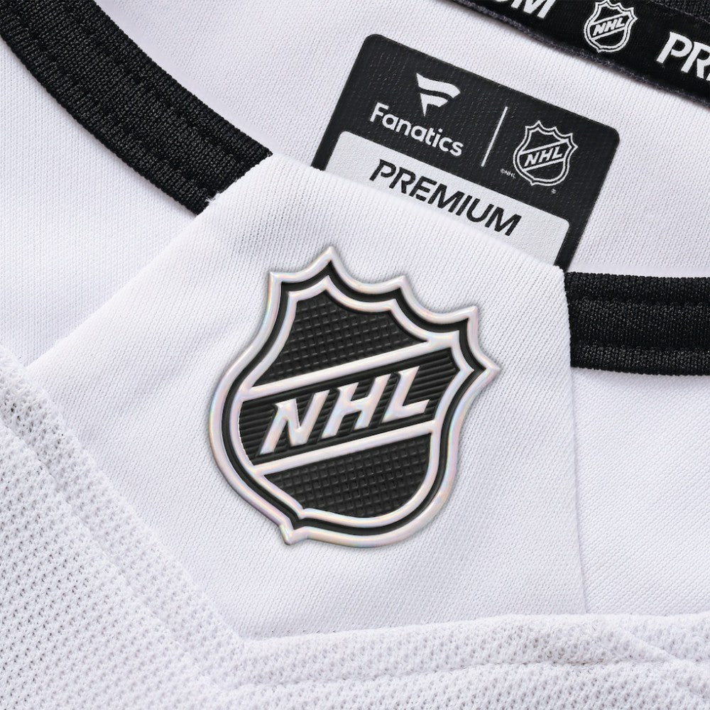 Pittsburgh Penguins Fanatics Away Premium Custom Jersey - White - NHL