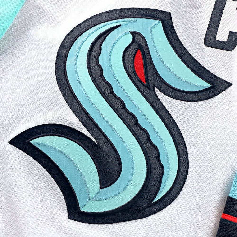 Seattle Kraken Fanatics Away Premium Custom Jersey - White - NHL