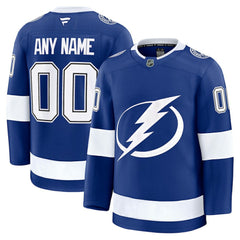 Tampa Bay Lightning Fanatics Home Premium Custom Jersey - Blue - NHL