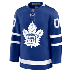 Toronto Maple Leafs Fanatics Home Premium Custom Jersey - Blue - NHL